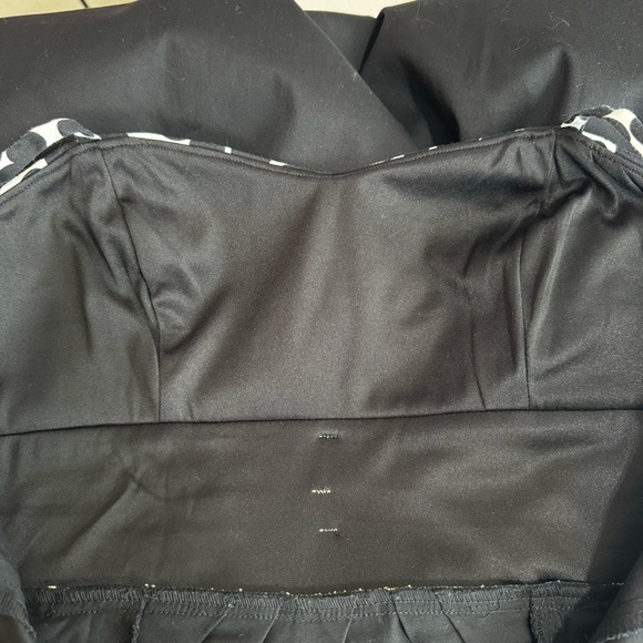 I.N. San Francisco Yellow Black Y2K Cummerbund Party Dress - Picture 7 of 10